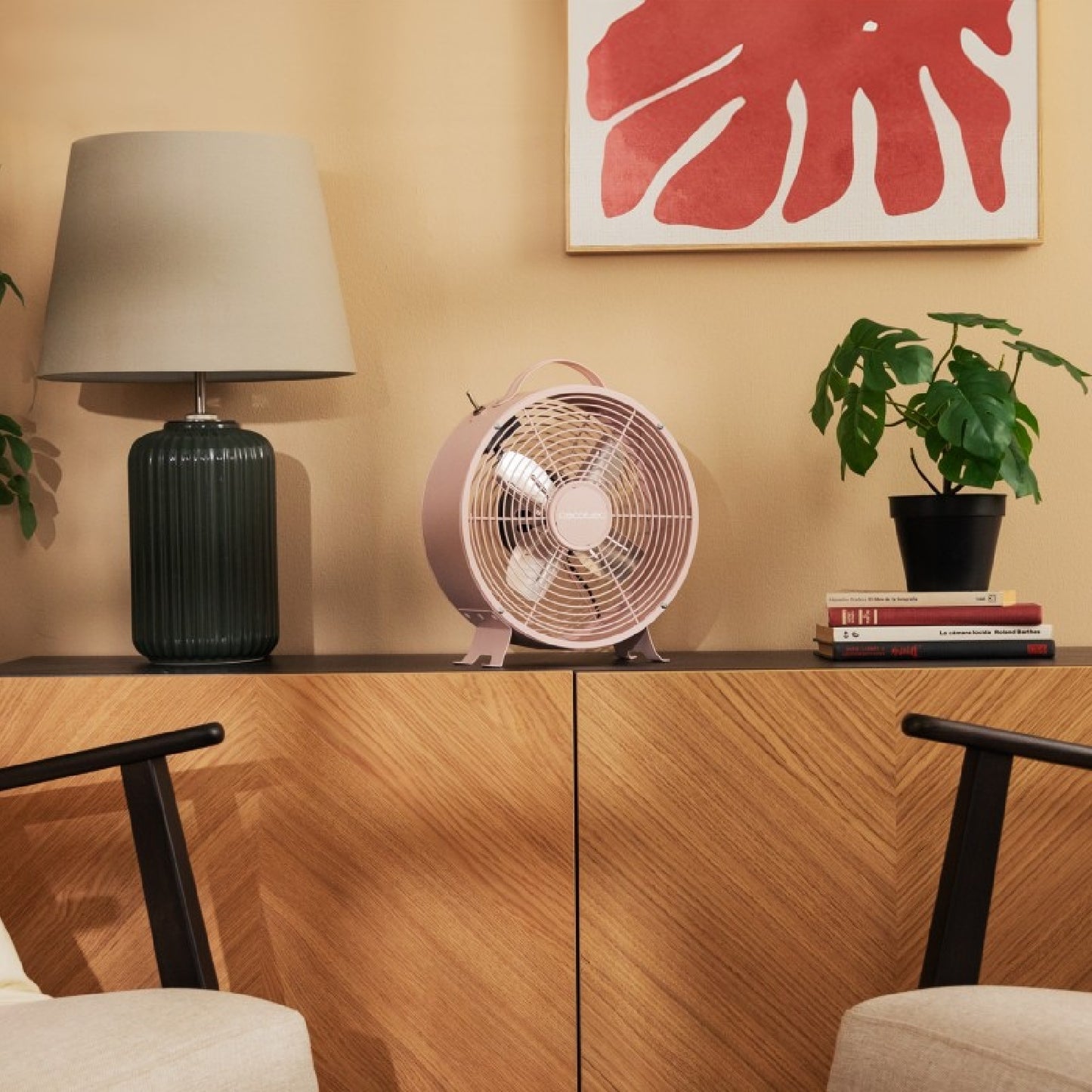 Cecotec Ventilador De Sobremesa Energysilence 400 Retrodesk Pink Cecotec_4