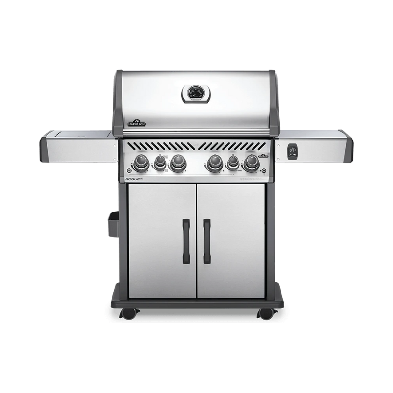 Barbacoa Napoleon Rogue Se 525 Con Quemador Lateral Y Trasero Infrarrojos Inox_0