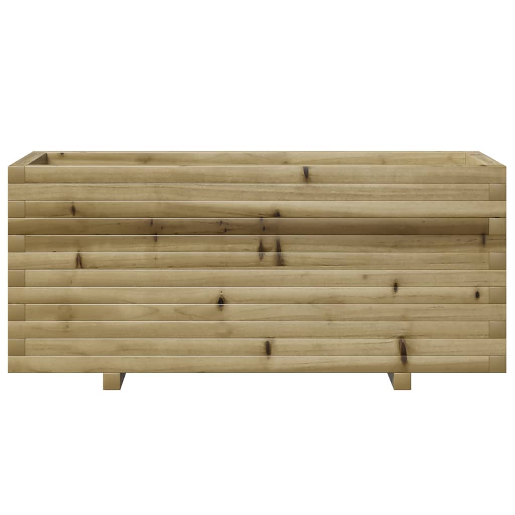 Jardinera Madera De Pino Impregnada 110x40x49,5 Cm_4