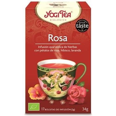 Chá Yogi Rosa 17 Filtros Chá Yogi