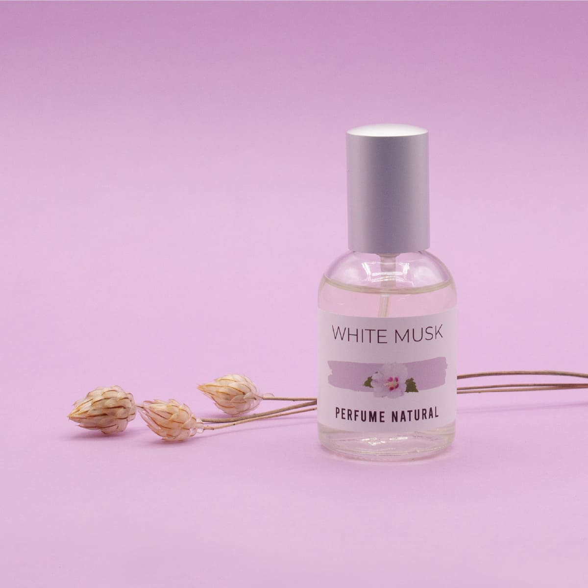 Perfume de White Musk Labnatur 50 ml | Eau de Parfum | Aroma Floral, Fresco y Limpio | Pulverizador_1