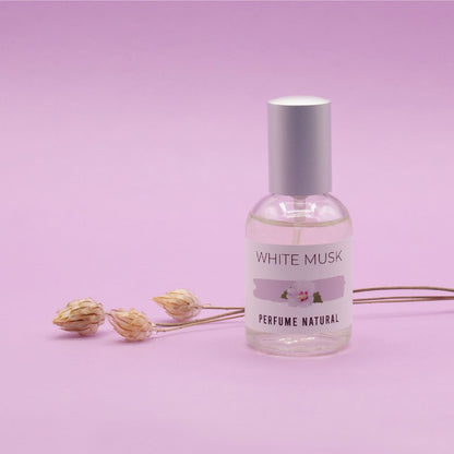 Perfume Natural White Musk 50 Ml | Fragancia Suave Y Limpia | Aroma Sensual Y Delicado | Perfume Duradero_1