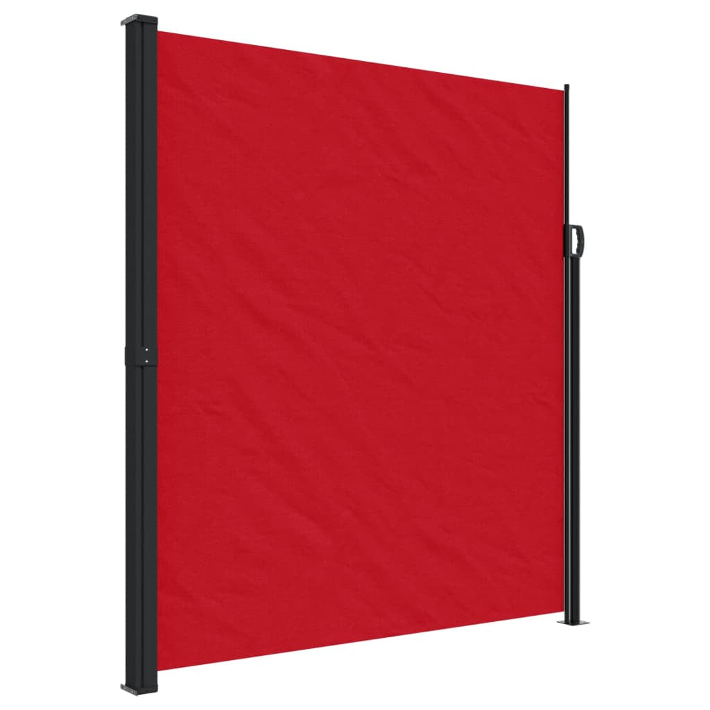 Vidaxl Toldo Lateral Retráctil Rojo 220x500 Cm_0