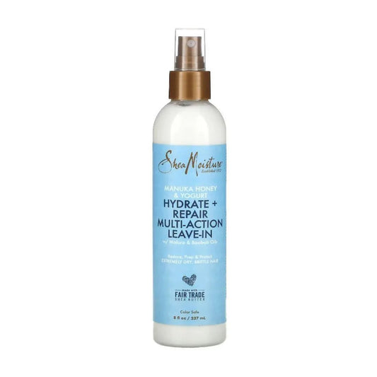 Shea Moisture Acondicionador Leave-in Multiacción Yogurt Hydrate Y Miel De Manuka+repair 237ml_0