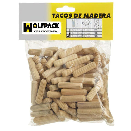 Espigas Madera 6x30 Mm. (bolsa De 50 Piezas)_0