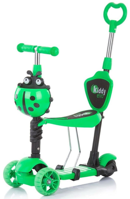 Patinete Infantil Con Manillar Parental Kiddy Evo Lime_0