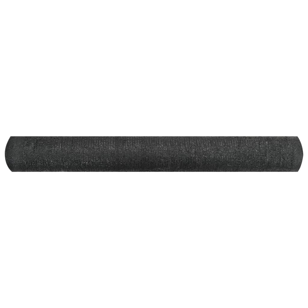 Vidaxl Red De Privacidad Hdpe Negro 1,5x25 M 150 G/m²_1