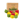 Caixa de pimentos biológicos California Mix Freshvana 3 Kg