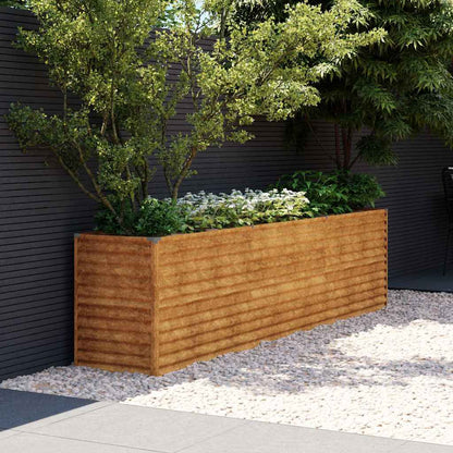 Jardinera Elevada 291x50x69 Cm Acero Corten_1