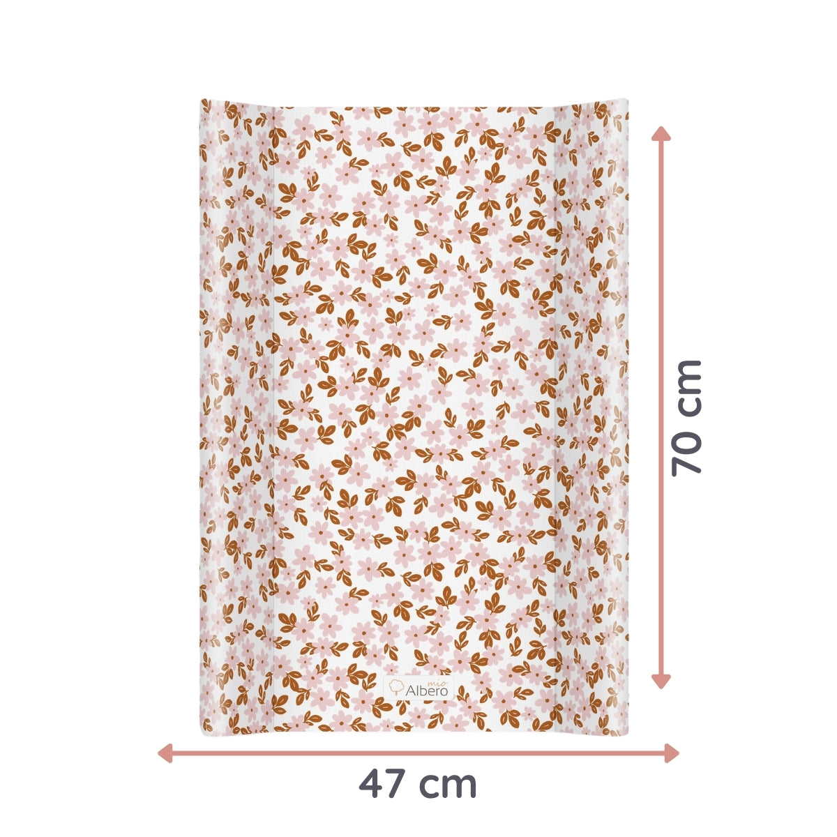 Cambiador Base Rígida Para Cuna 70x47 Retro Flower_2