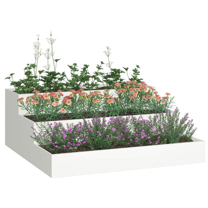 Macetero De Jardín 90 X 90 X 35 Cm Acero Laminado En Frío_2