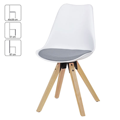 Silla De Comedor Resistente Y Clásica, Modelo Wl5.025_3