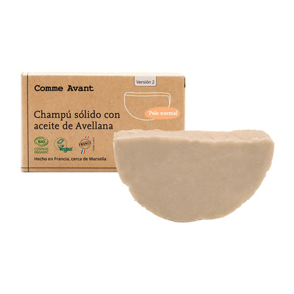 Champú Sólido Con Aceite De Avellana (cabello Normal)_0