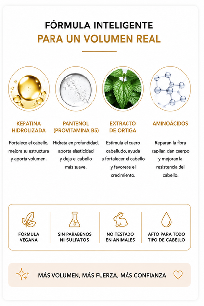 Acondicionador Voluminizador Con Queratina_2