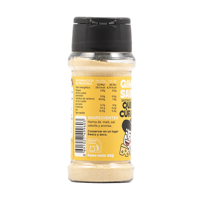 Sazonador vegetal sabor queso curado