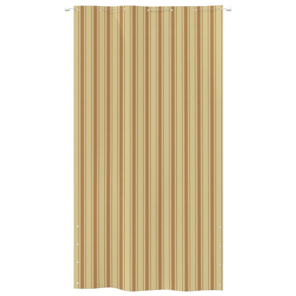 Vidaxl Toldo Para Balcón De Tela Oxford Amarillo Y Naranja 140x240 Cm_1