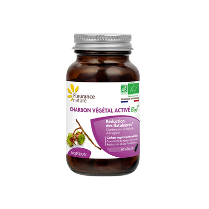 Carbón Vegetal Activado Eco Fleurance Nature 60 Cápsulas_0