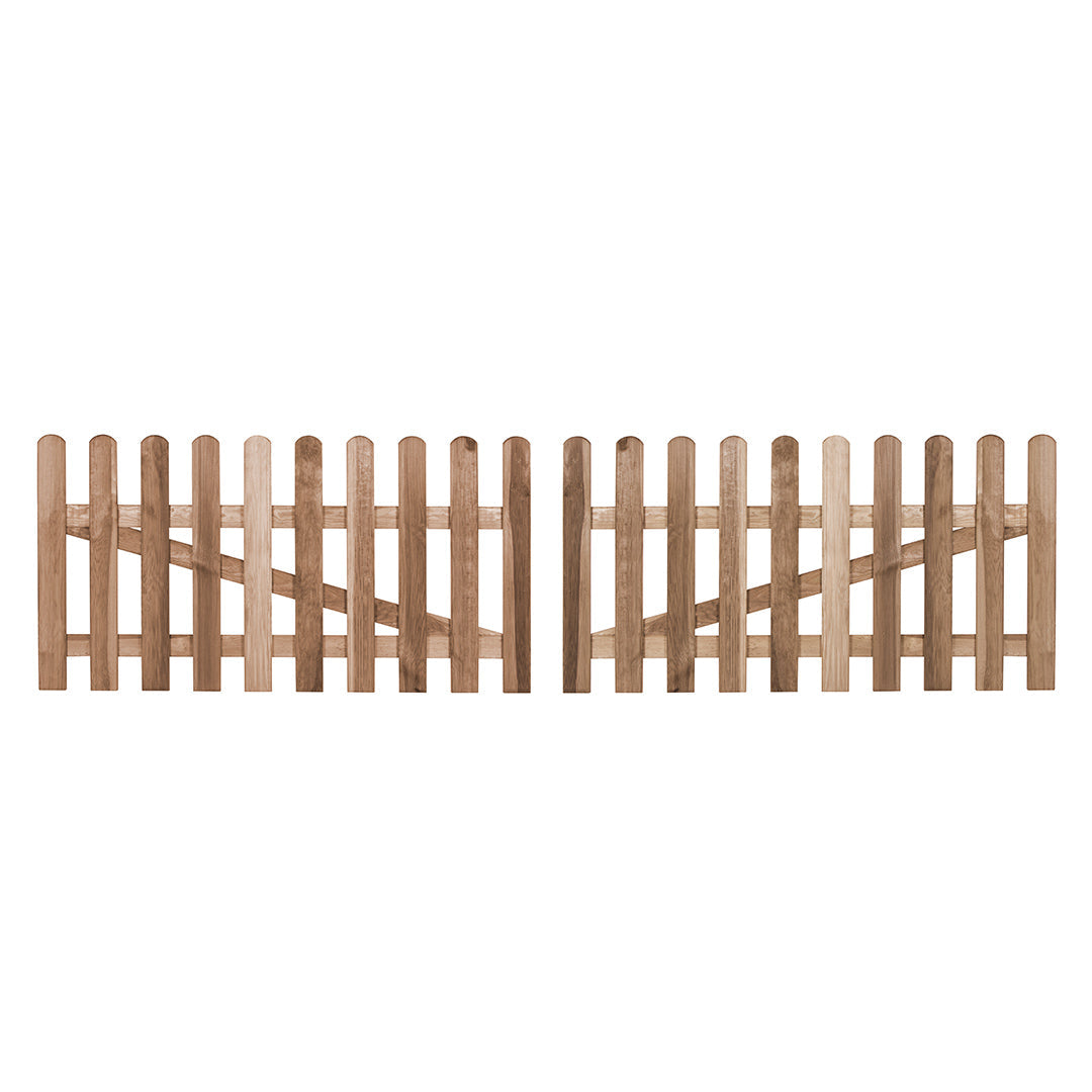 Puerta Valla Clásica De Madera - Elegancia Y Seguridad 1x,08 M / Multicolor_2