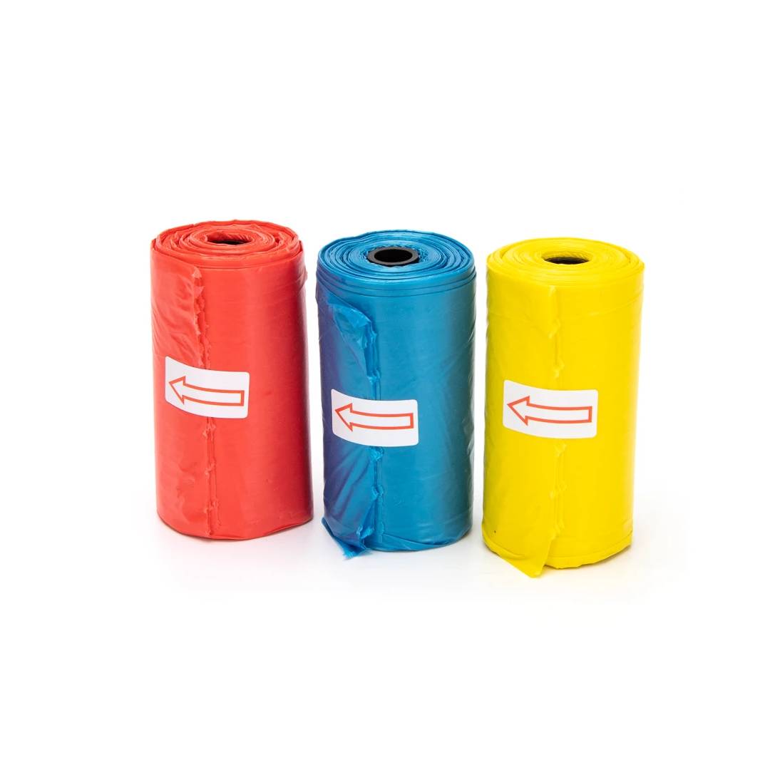 Sacos biodegradáveis ​​para cocó 3 rolos - 45 sacos Nobleza