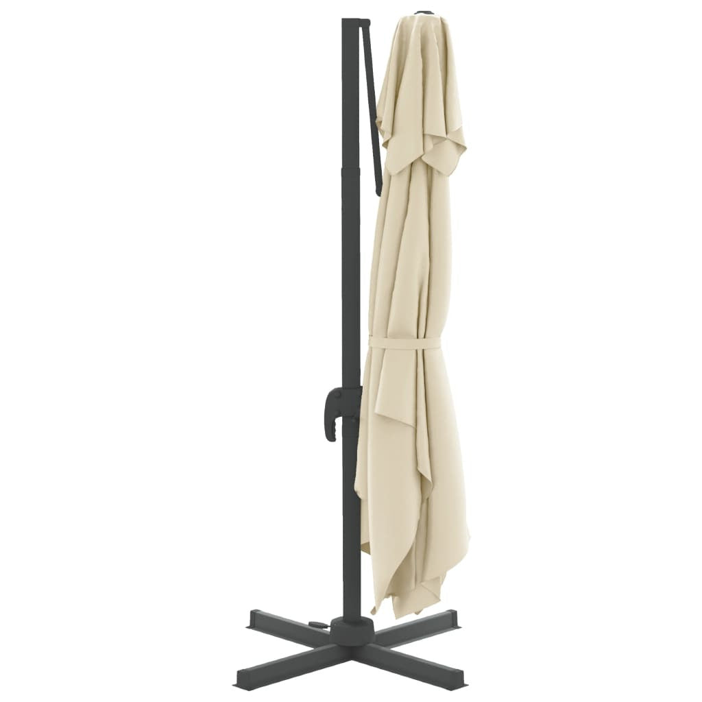 Vidaxl Sombrilla Colgante De Doble Techo Blanco Arena 400x300 Cm_4