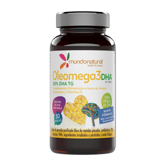 Oleomega3 80%Dha 1G Mundo Natu 30 Caps