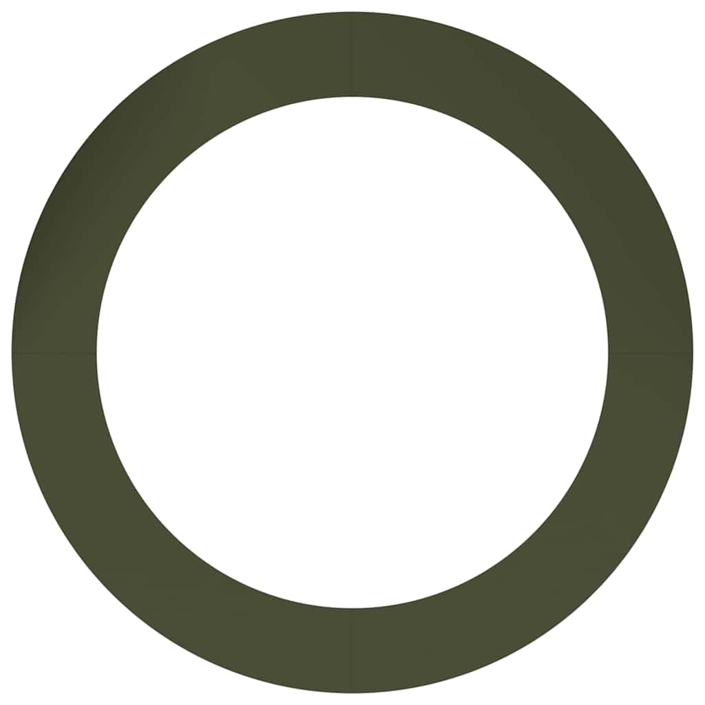 Adecuado Para Anillos De Árbol Plano 5 Uds. Verde Oliva Acero_4