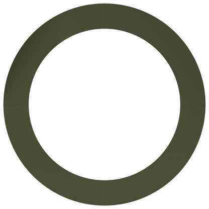 Adecuado Para Anillos De Árbol Plano 5 Uds. Verde Oliva Acero_4