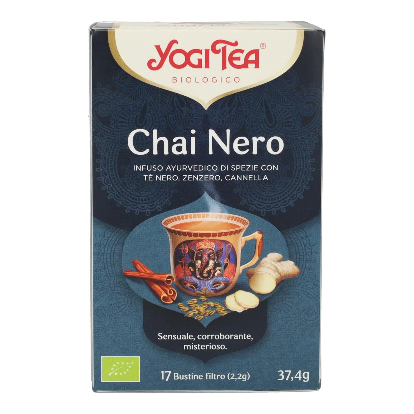 Yogi Tea BIO Black Chai, 17 saquetas de chá