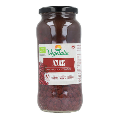 Azukis Cozidos Biológicos Vegetalia 540g