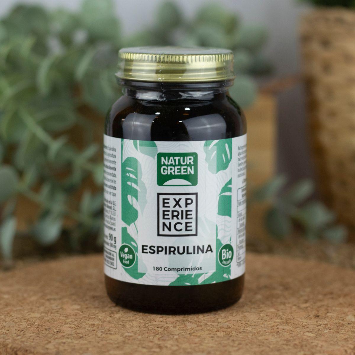 Naturgreen Spirulina 180 comprimidos de 500mg