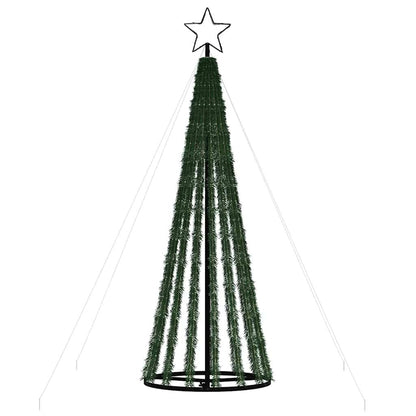 Vidaxl Árbol De Navidad Led 275 Leds Azul 180 Cm_4
