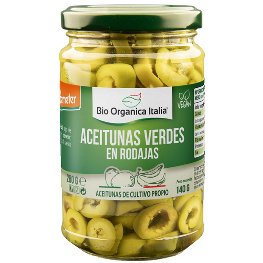 Azeitonas Fatiadas Bio Organica Italia 140 gr