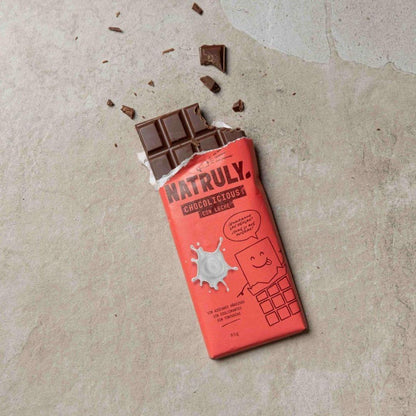 Chocolicious com leite Natruly 85 gr