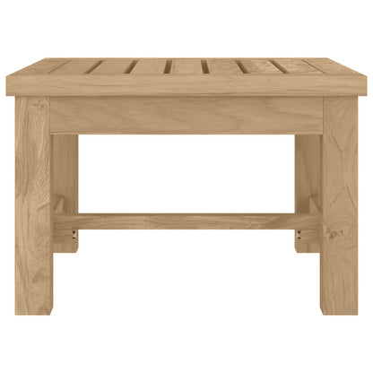 Mesa De Centro Madera Maciza De Teca 45x45x30 Cm_1