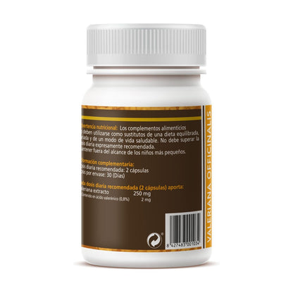 Valeriana 600 mg. 60 cápsulas Sotya