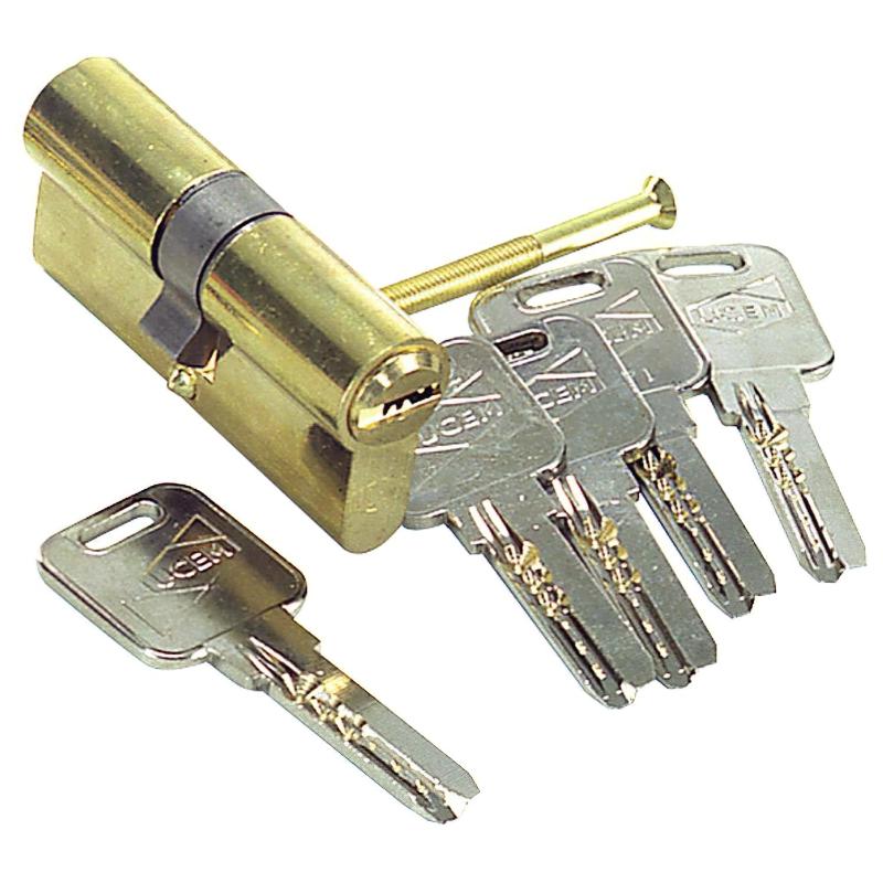 Cilindro Ucem Seguridad 2000-s2 66x33 Doble Embrague_0