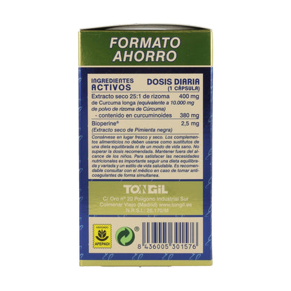 Pure State Curcumin Tongil 80 Cápsulas Formato Economia
