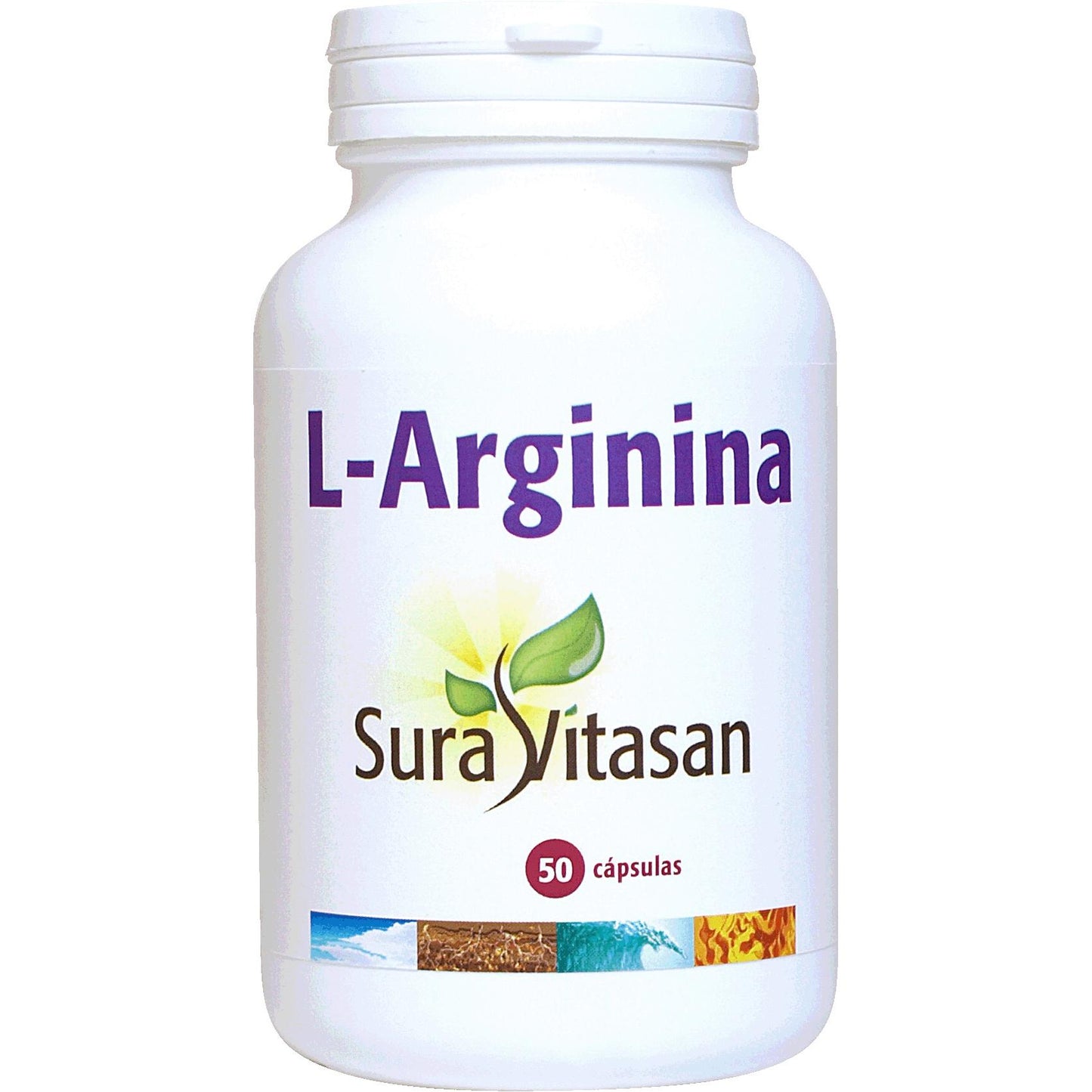 L-Arginina 500 mg 50 cápsulas Sura Vitasan