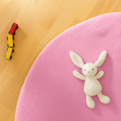 Alfombra De Actividad En Algodón Bio Rosa_2