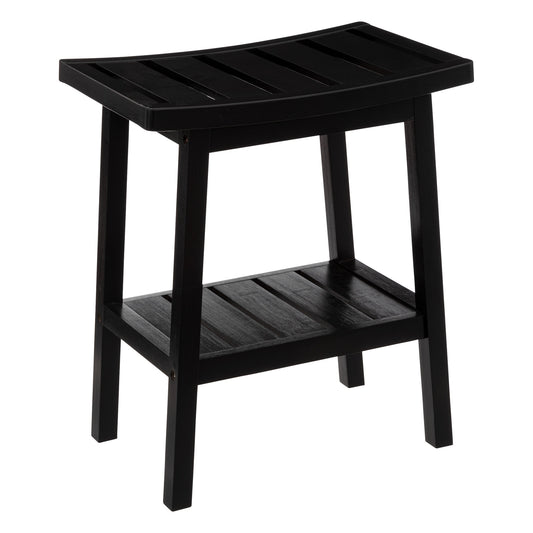 Well Home - Taburete De Bambú Negro_0