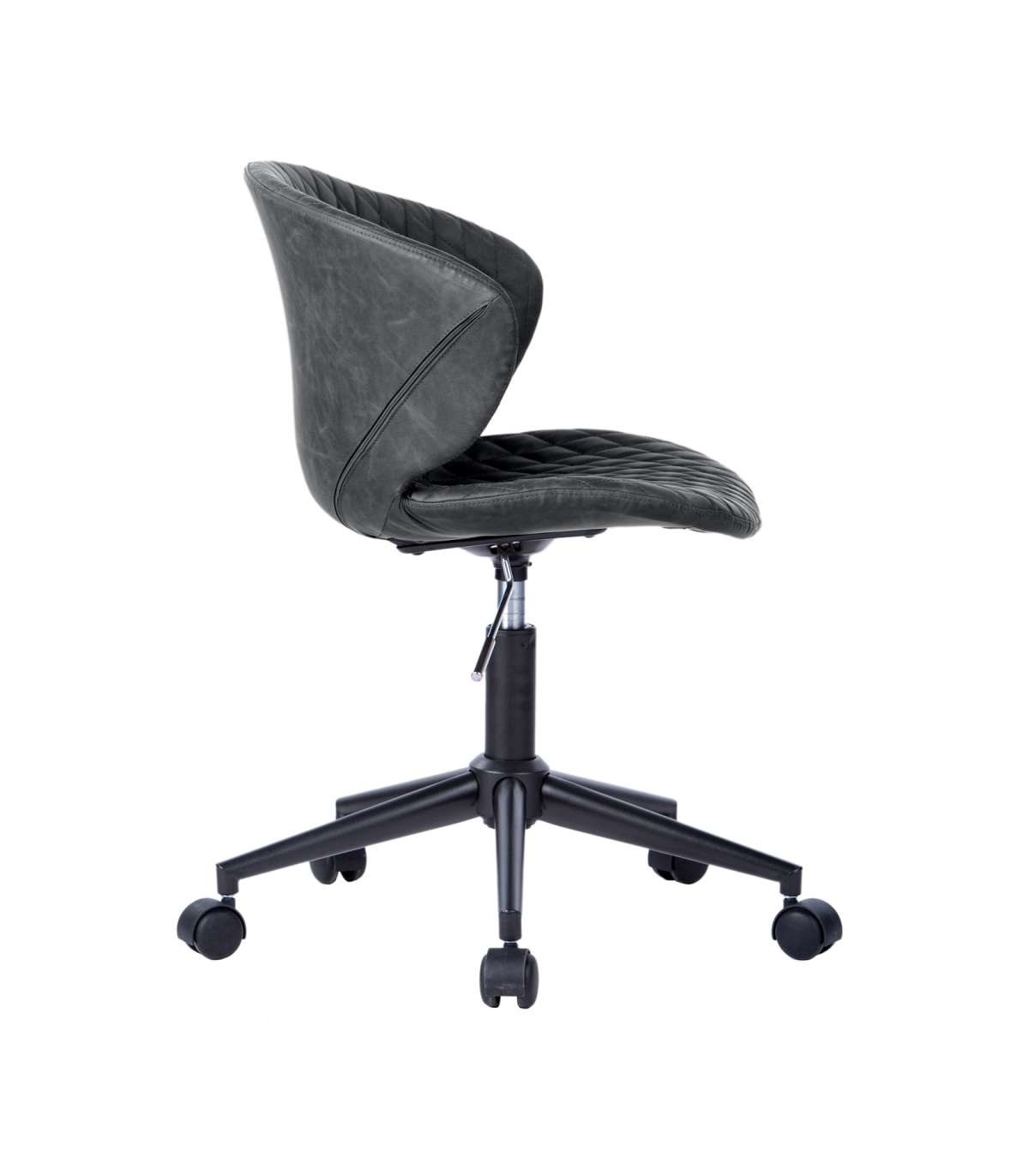 Silla Despacho Giratoria Elevable Acabado Gris Oscuro, 60m(ancho) 73/82cm(altura) 54cm(fon_3