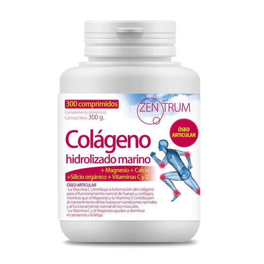 Colagénio marinho hidrolisado Zentrum Ynsadiet 300 comprimidos
