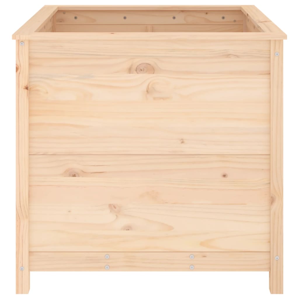 Jardinera Madera Maciza De Pino 82,5x82,5x78 Cm_4