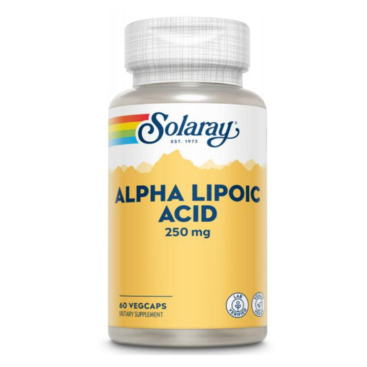 Ácido Alfa Lipóico Solaray 250 mg