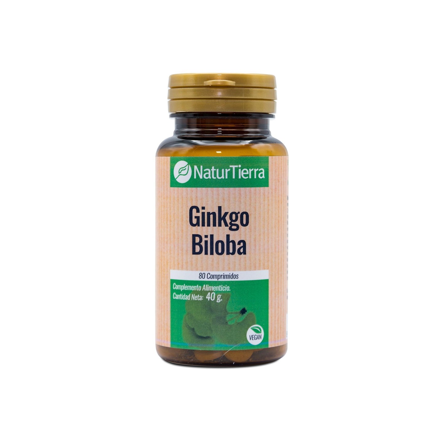 Ginko biloba, 80 comprimidos. NaturEarth