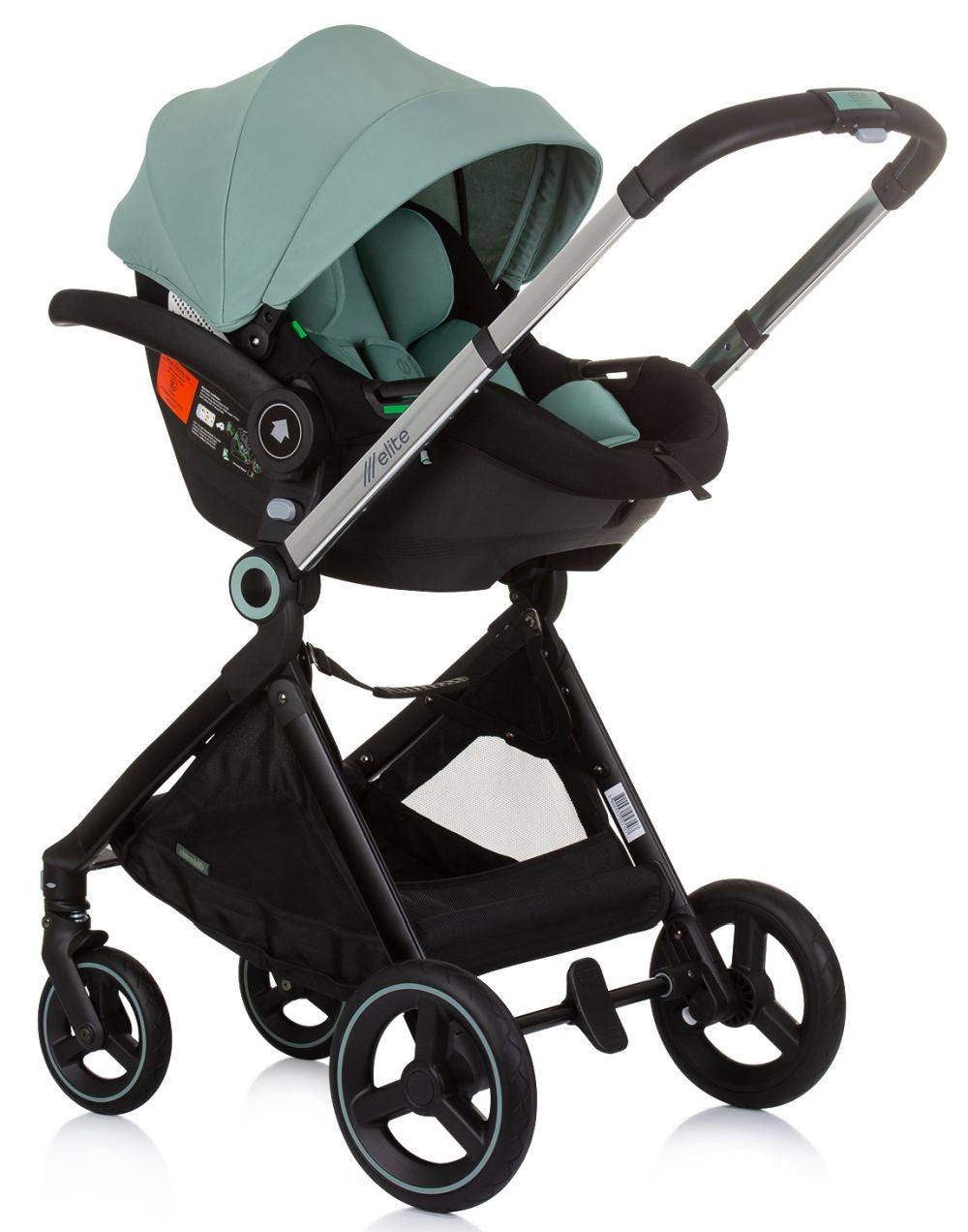 Carrito De Bebé Trío Elite Hasta 22 Kg Pastel Green_4