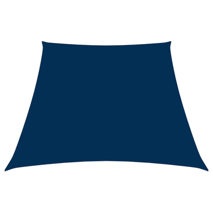 Vidaxl Toldo De Vela Trapezoidal De Tela Oxford Azul 3/5x4 M_0