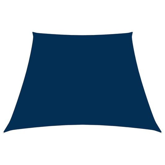 Vidaxl Toldo De Vela Trapezoidal De Tela Oxford Azul 3/5x4 M_0