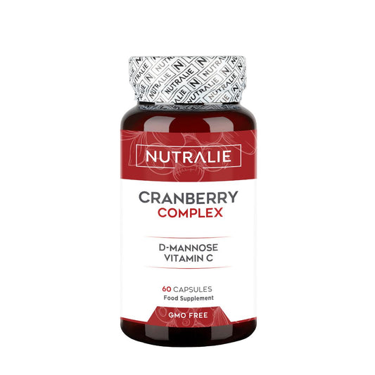 Nutralie American Cranberry + Vitamina C e D-Manose 60 Cápsulas