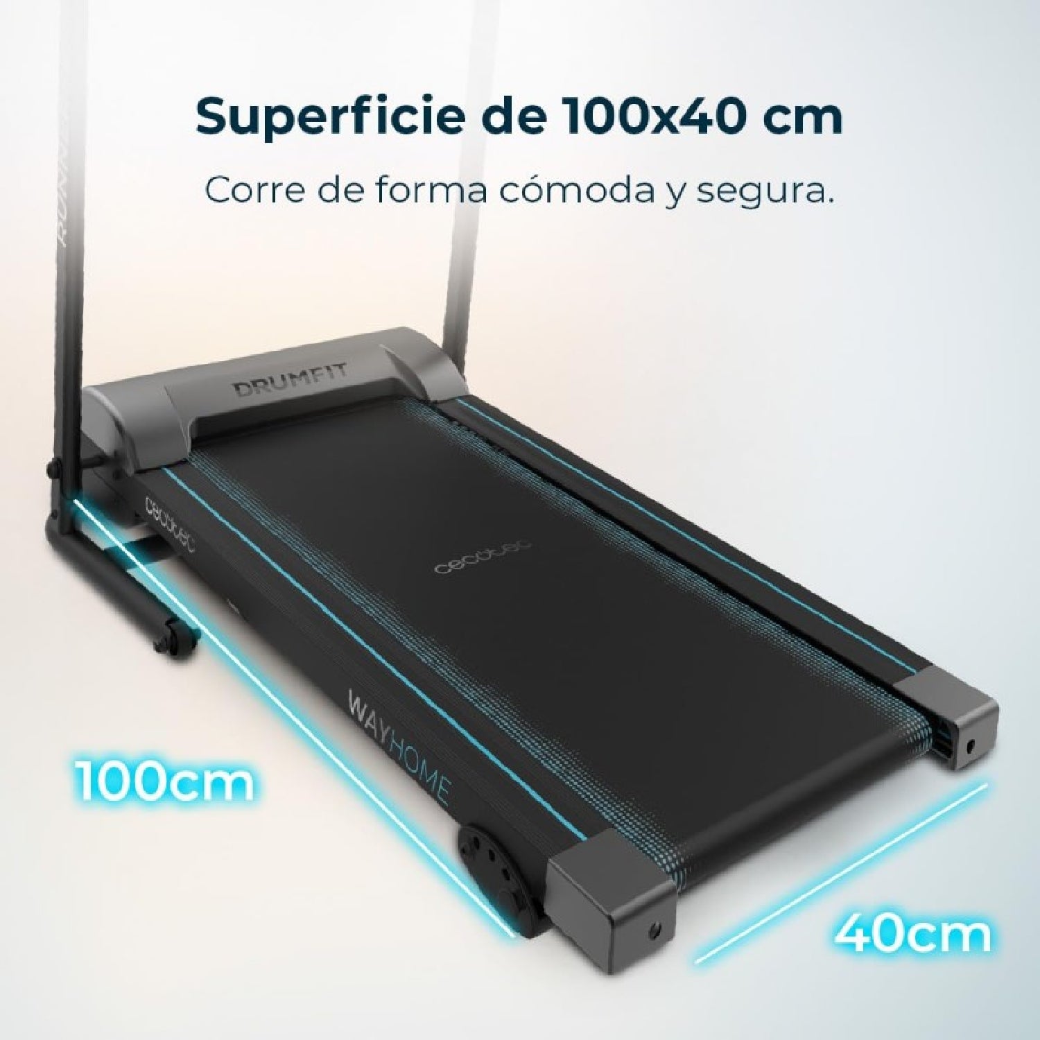 Cecotec Cinta De Correr Drumfit Wayhome 1000 Runner Sprint_1